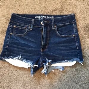 American Eagle Hi Rise Shorites